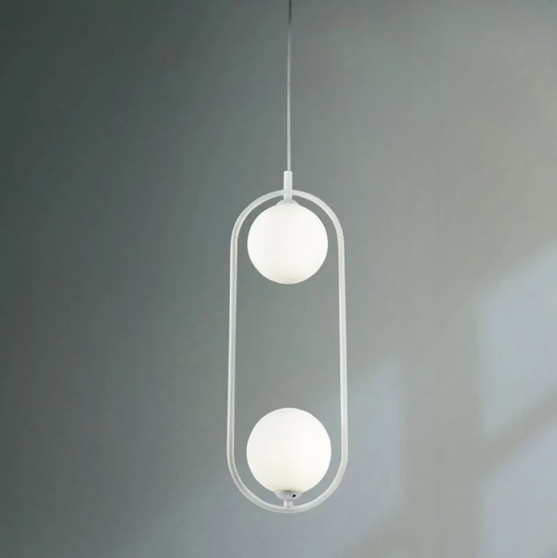 Suspension Luminaire | RING (Deux Globes Verticale)