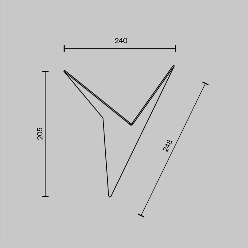 Applique Murale | TRAME (Origami)