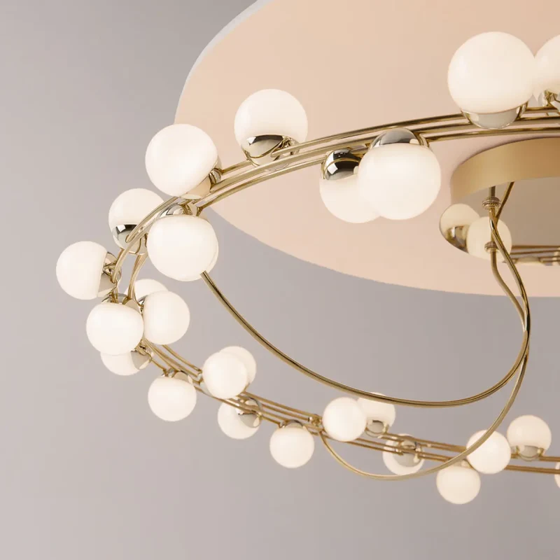 Luminaire Plafonnier | TESSARA (Disque Doré)