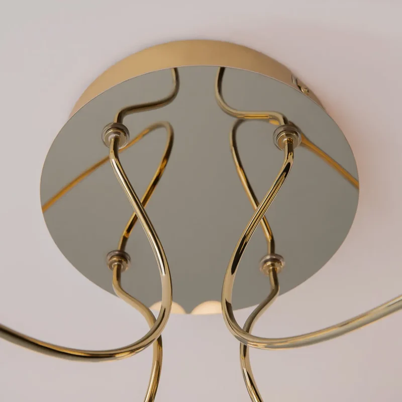 Luminaire Plafonnier | TESSARA (Disque Doré)