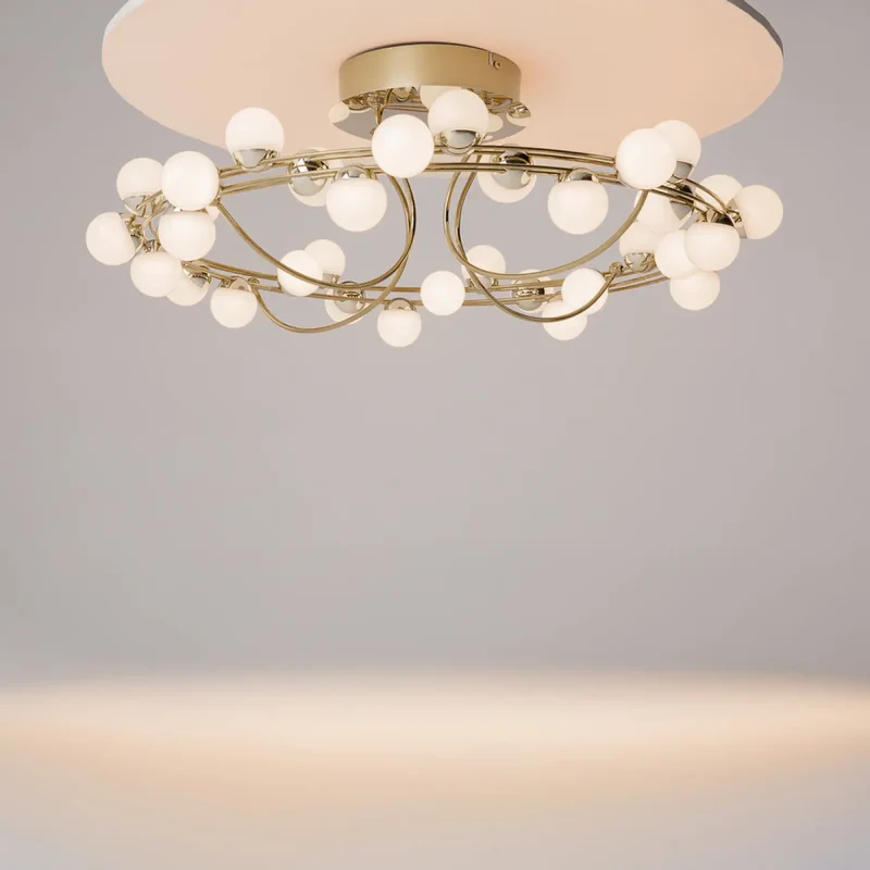 Luminaire Plafonnier | TESSARA (Disque Doré)