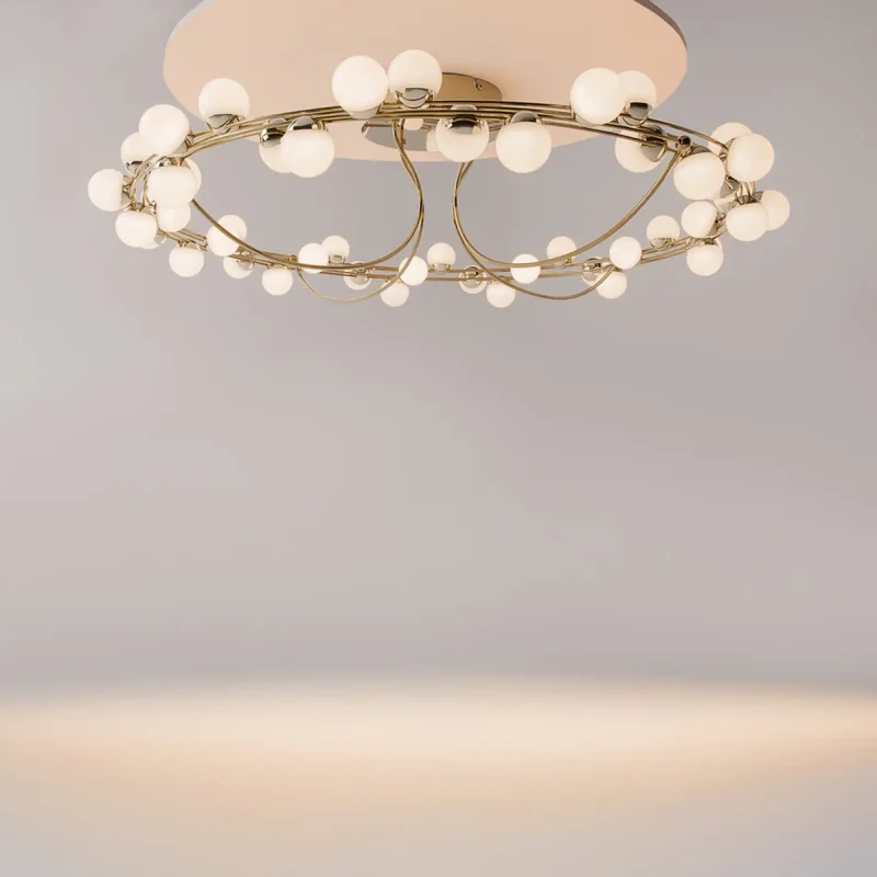 Luminaire Plafonnier | TESSARA (Disque Doré)