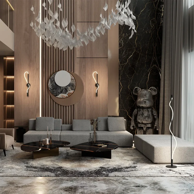 Lampadaire | TAU (Ruban Souple)