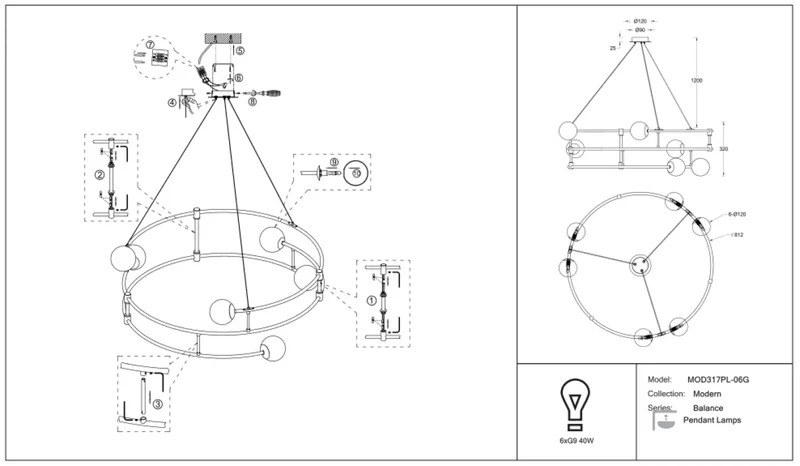 Suspension Luminaire | BALANCE