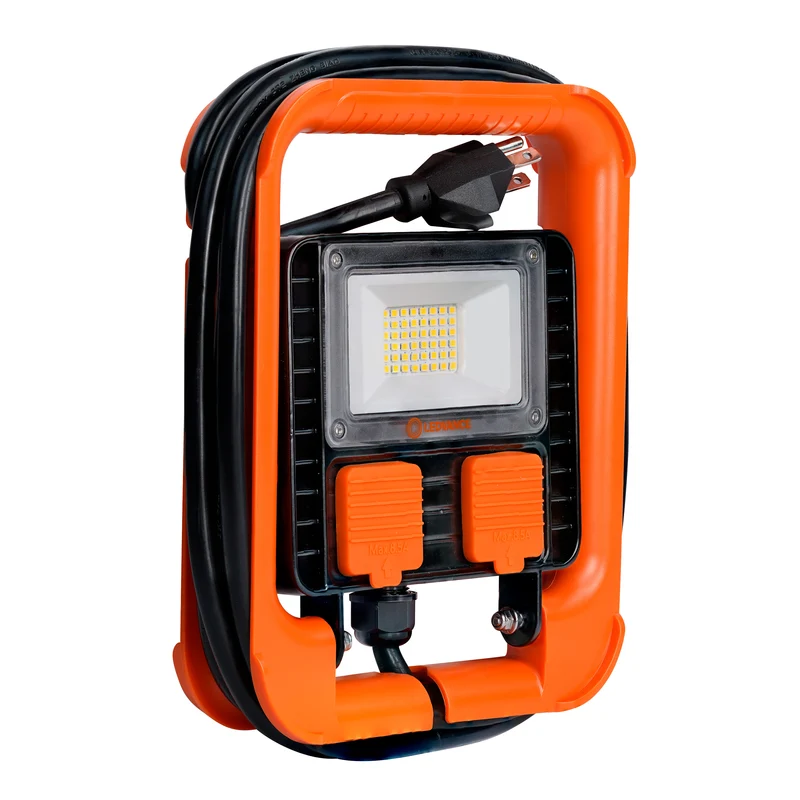 LEDVANCE Performance Class Work Light, 25W, Integrated USB, 2500 lms, Non-Dimmable, 80 CRI, Linkable, 5000K, Daylight - 1 PK