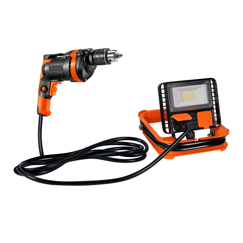 LEDVANCE Performance Class Work Light, 25W, Integrated USB, 2500 lms, Non-Dimmable, 80 CRI, Linkable, 5000K, Daylight - 1 PK
