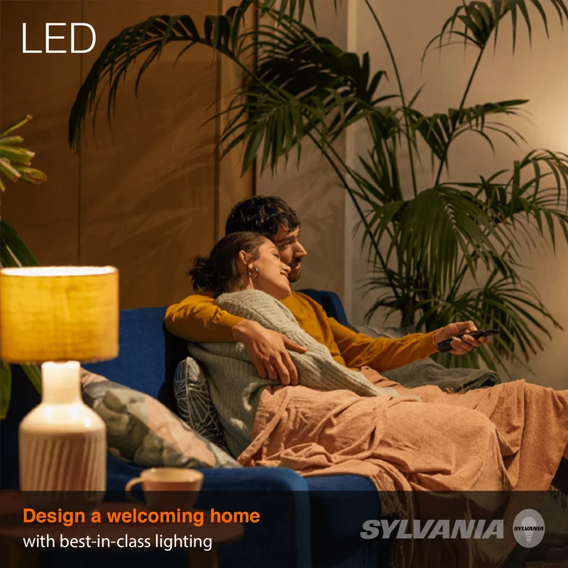 SYLVANIA 14W EverydayLED Light Bulb, A19 LED, Non Dimmable, 1400 Lumens, 5000K, Daylight - 16 PK