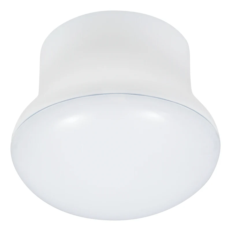 SYLVANIA LED Porcelain Ceiling Light Fixture, 60W = 9W, Energy Star, Non-Dimmable, 2700K, Soft White - 1 Pk