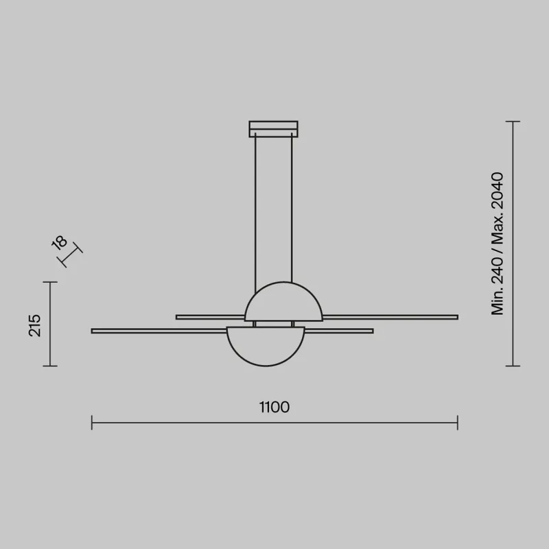 Suspension Luminaire | SKYLINE (Linéaire)