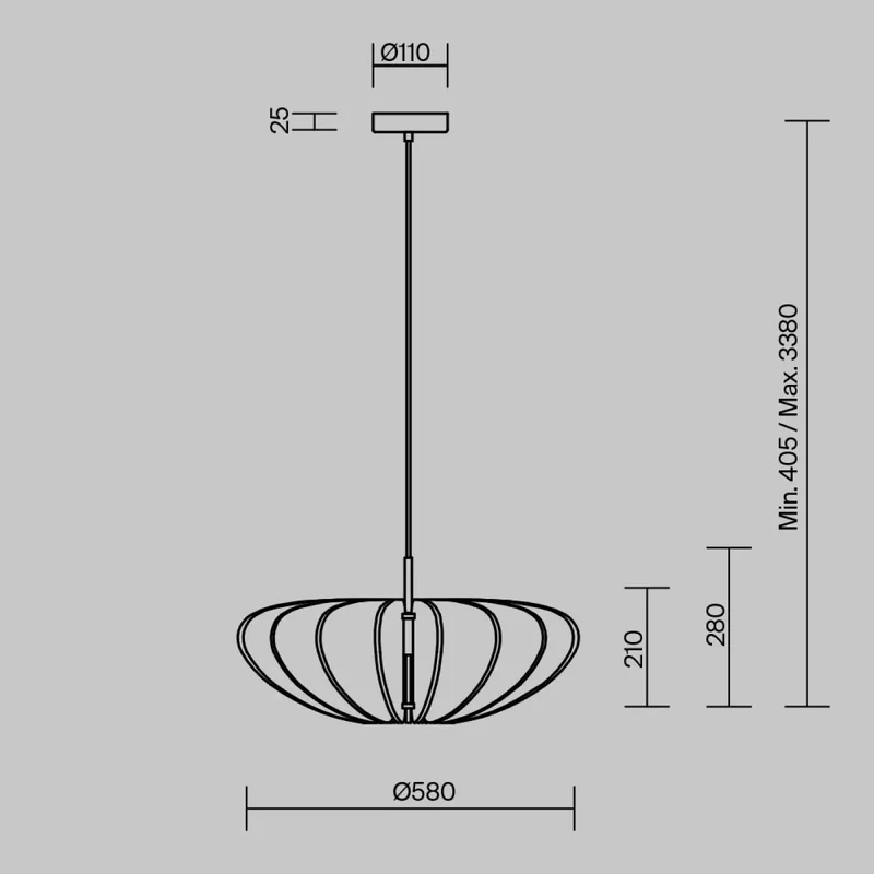 Suspension Luminaire | CAMBIO (Coupole)