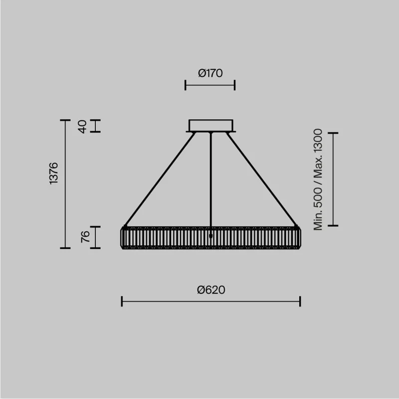 Suspension Luminaire | KRONE (Couronne De Cristaux)