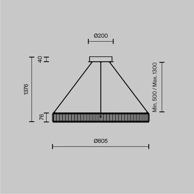 Suspension Luminaire | KRONE (Couronne De Cristaux)