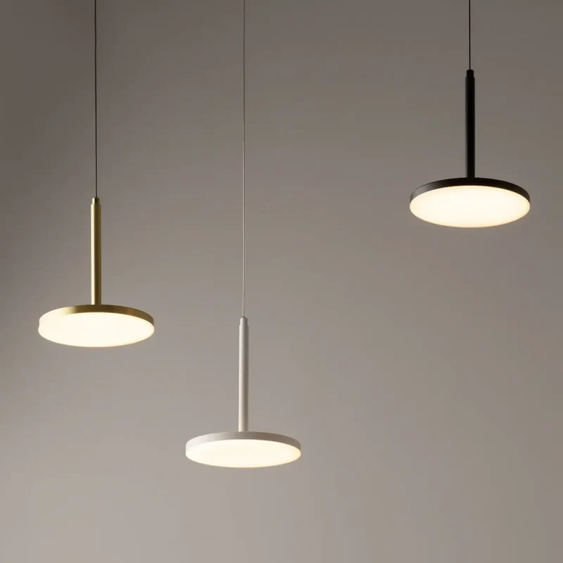 Suspension Luminaire | PLATO (Disque Vertical)