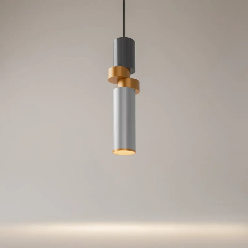 Suspension Luminaire | PALETTE (Tube Asymétrique)