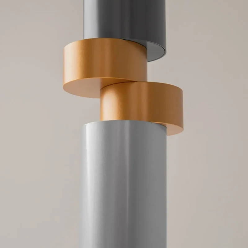 Suspension Luminaire | PALETTE (Tube Asymétrique)