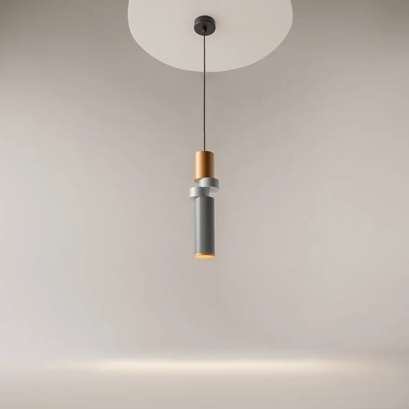 Suspension Luminaire | PALETTE (Tube Asymétrique)