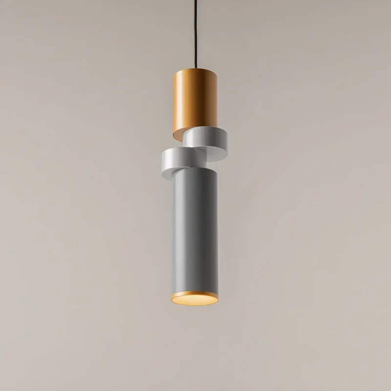Suspension Luminaire | PALETTE (Tube Asymétrique)
