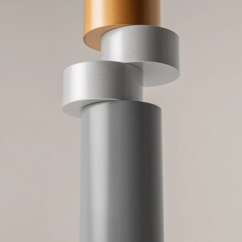 Suspension Luminaire | PALETTE (Tube Asymétrique)