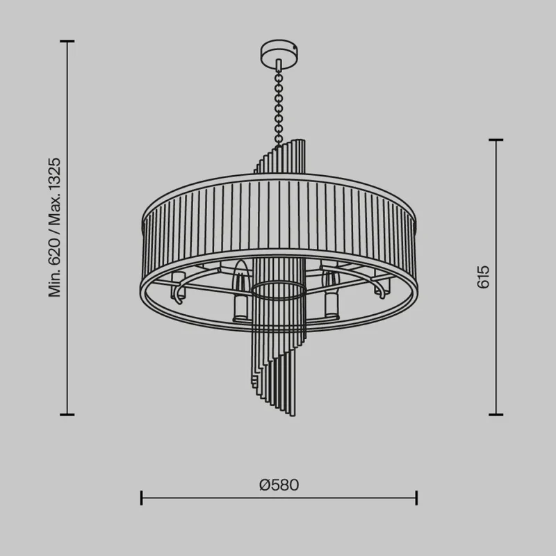 Suspension Luminaire | FRAME (Chandelier)