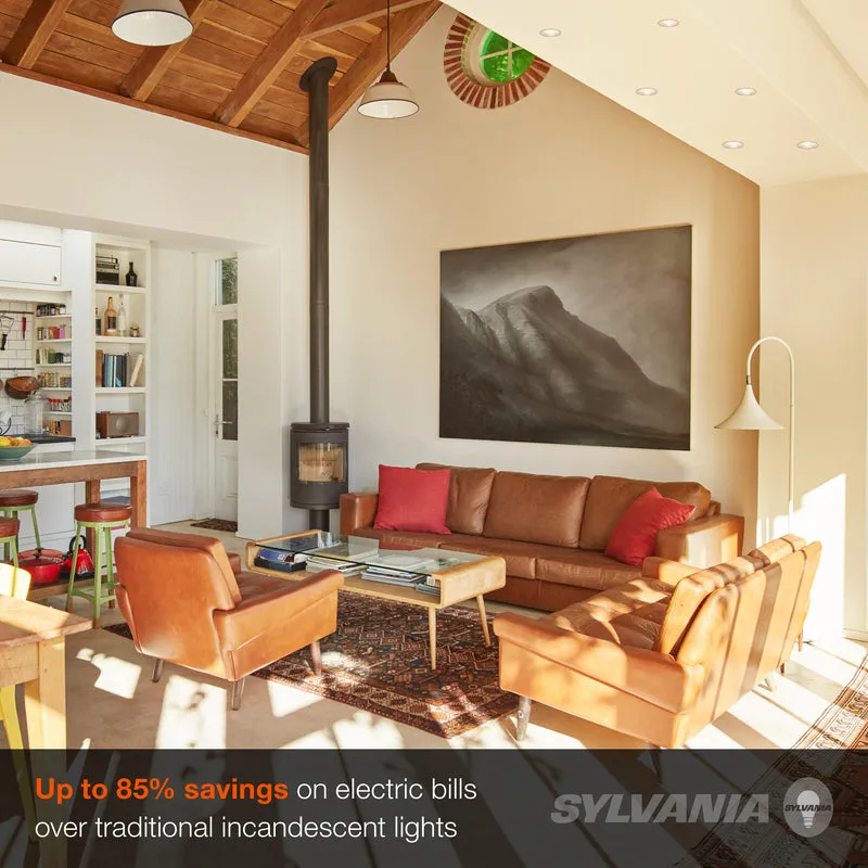 SYLVANIA LED R20 Flood Light Bulb, 50W = 5W, 10 Year, Dimmable, Frosted Finish, 325 Lumens, 2700K, Soft White - 2 Pk