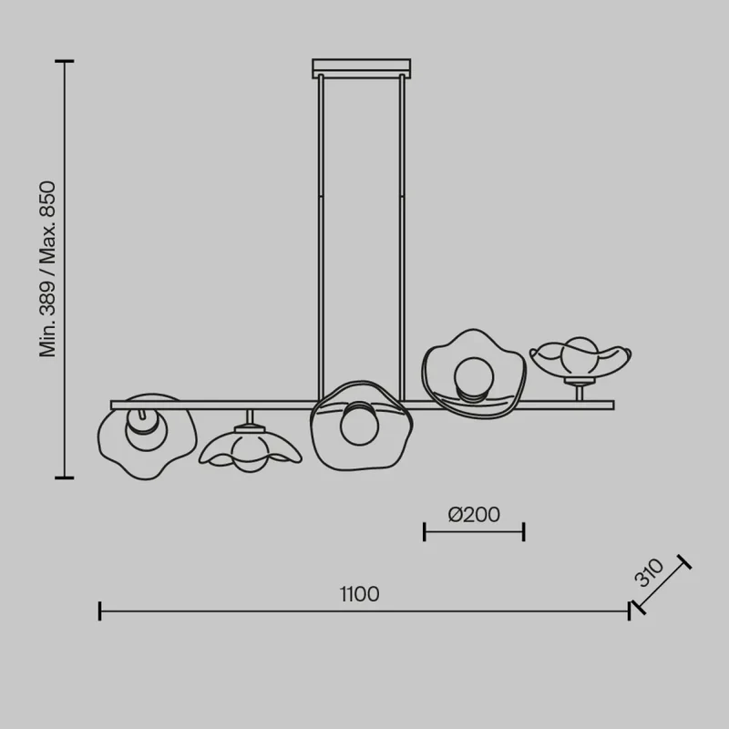 Suspension Luminaire | MIRACLE (Linéaire)
