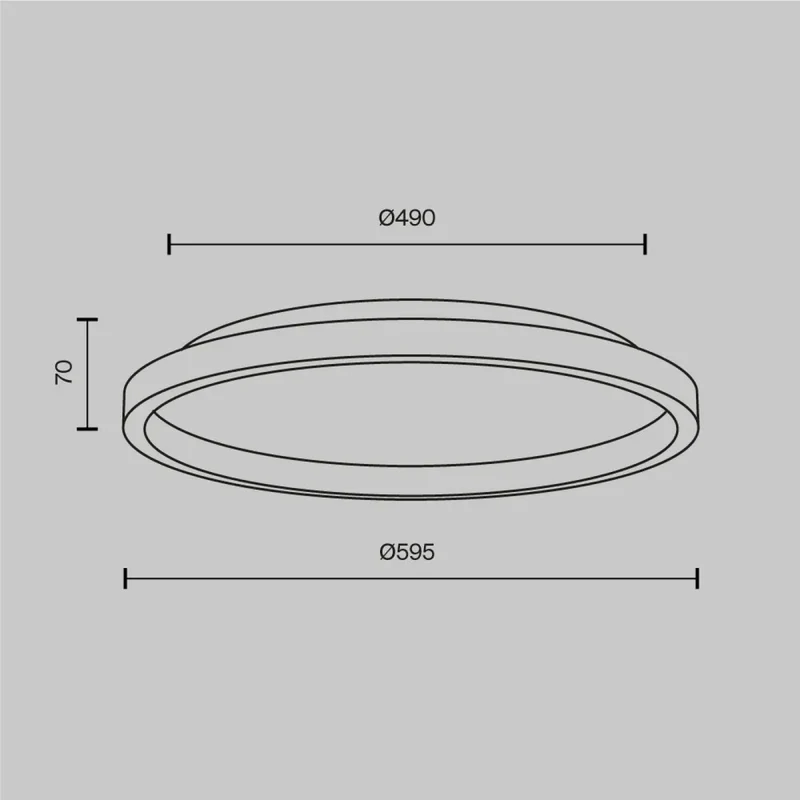 Luminaire Plafonnier | ORIGN (Effet Pierre)