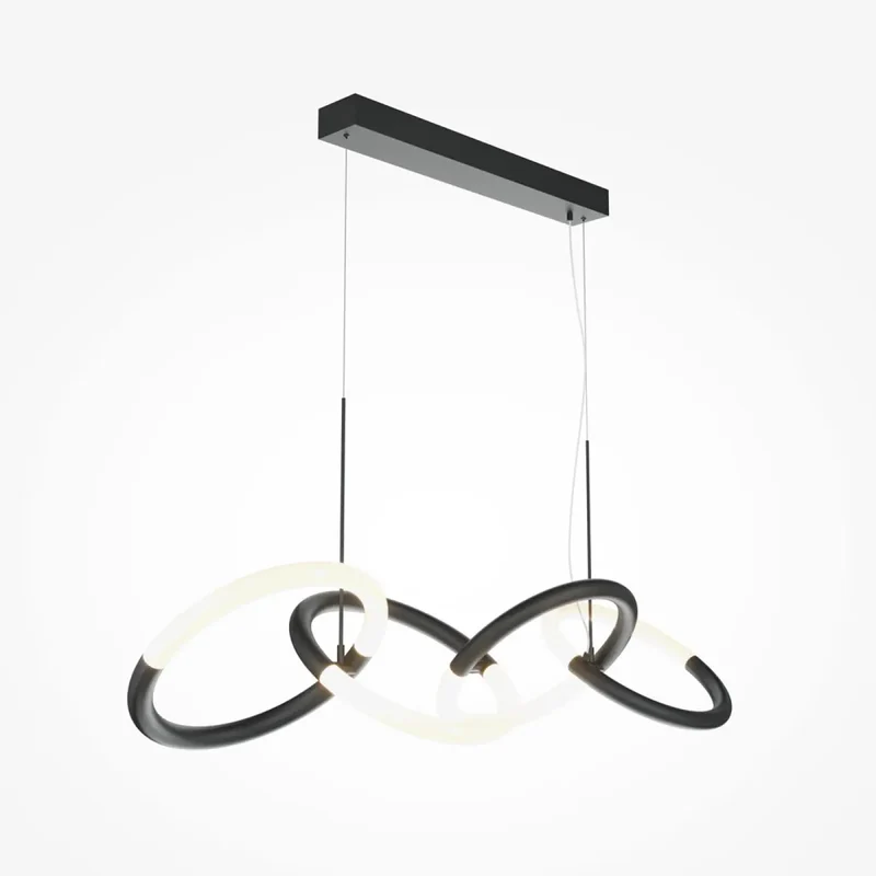 Suspension Luminaire | NODE (Ruban Noué)