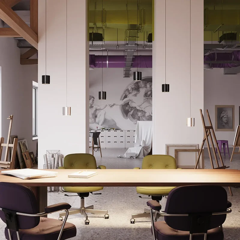 Suspension Luminaire | POLAR (Petit Disque)