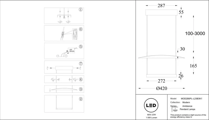 Suspension Luminaire | AMBIENCE