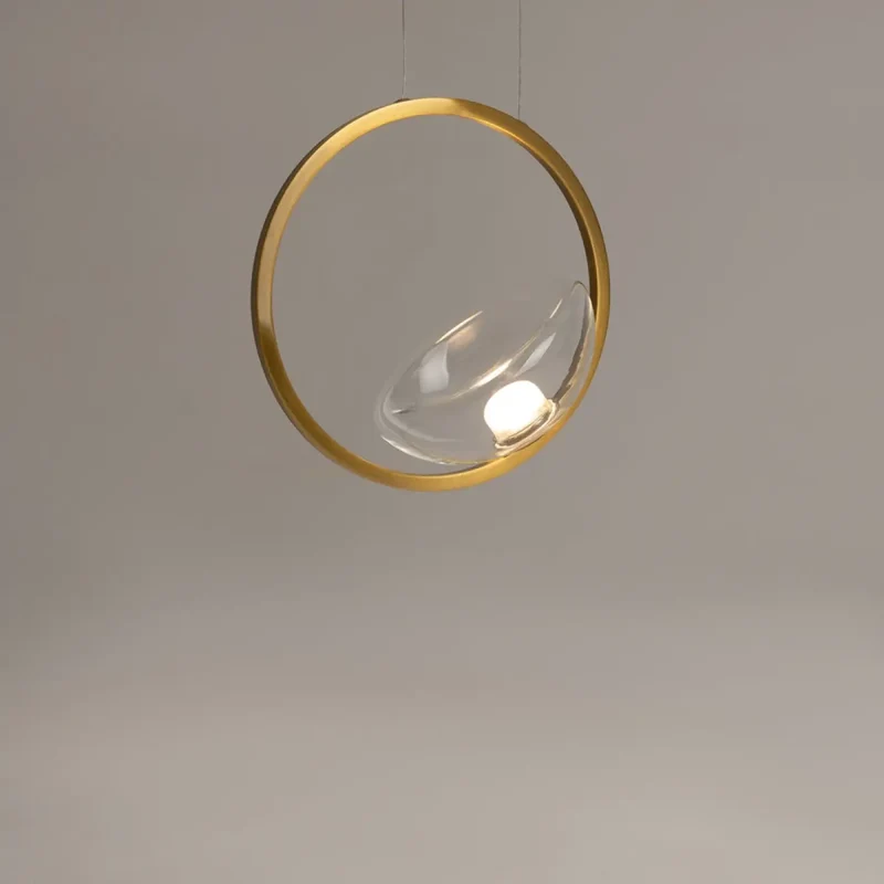 Suspension Luminaire | LUNARE (Disque Et Globe)