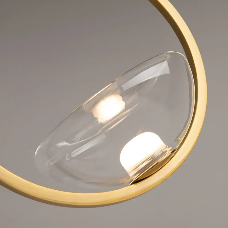 Suspension Luminaire | LUNARE (Disque Et Globe)