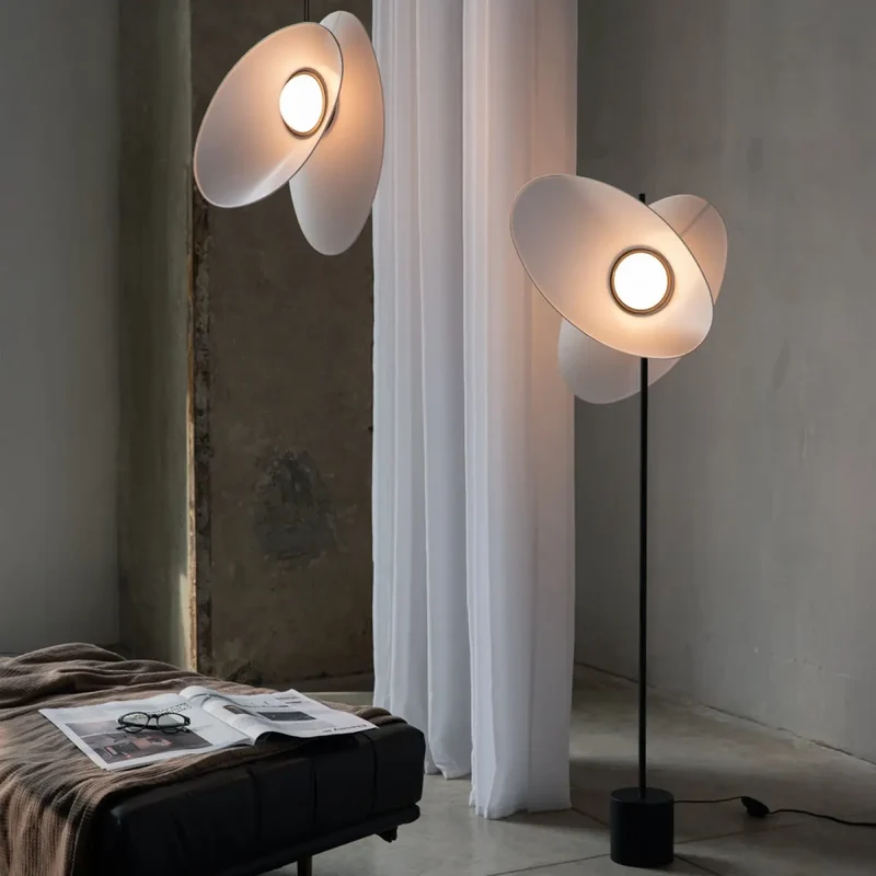 Lampadaire | EVOLUTION (Double Abat-jour)