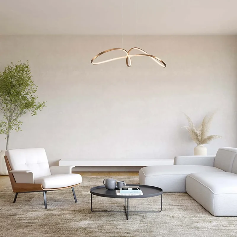 Suspension Luminaire | CURVE (Nœud)