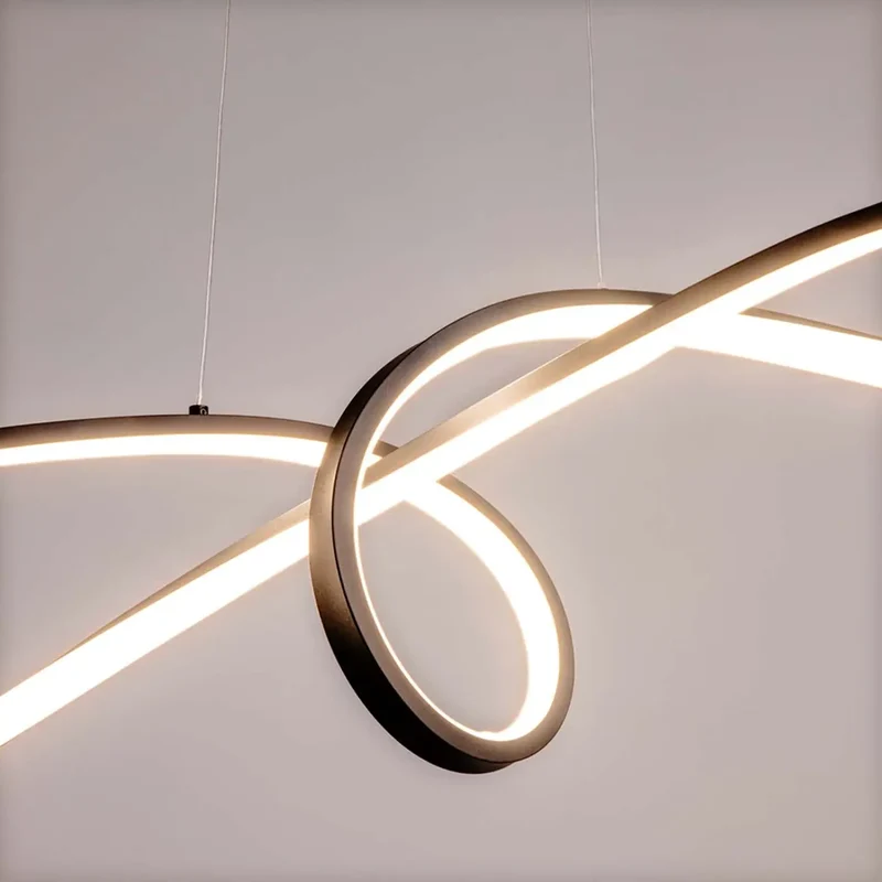 Suspension Luminaire | CURVE (Nœud)