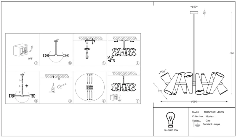 Suspension Luminaire | GIRO (Couronne)