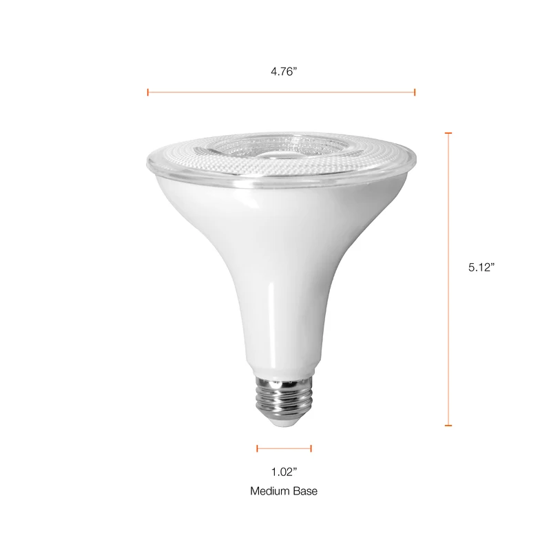 SYLVANIA Dusk to Dawn PAR38 LED Light Bulb with Auto On/Off Light Sensor, 120W = 14W, 1250 Lumens, 5000K, Daylight