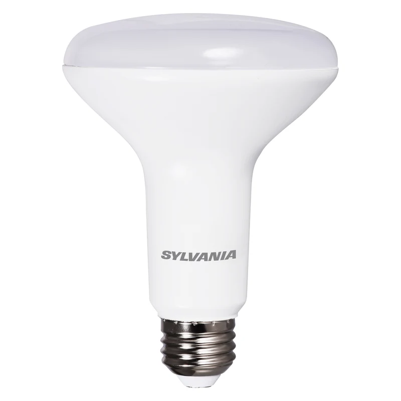 SYLVANIA LED TruWave BR30 Light Bulb, 65W = 7W, Dimmable, Frosted, 2700K, Soft White - 2 PK