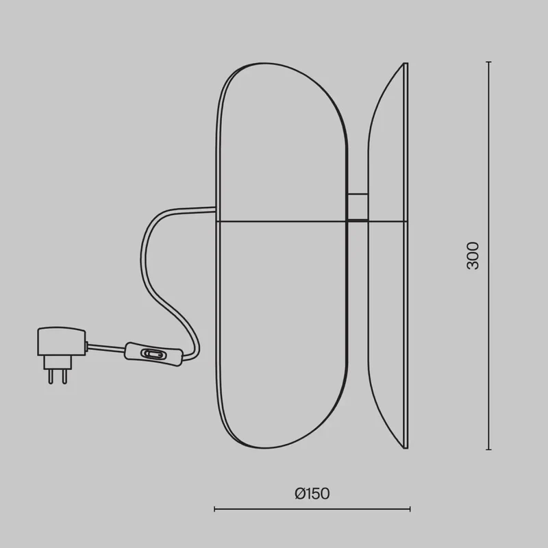 Lampe de Chevet | INSIGHT (Arrondie)