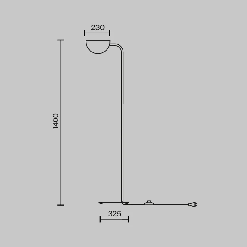 Lampadaire | MOLLIS (Feuille)
