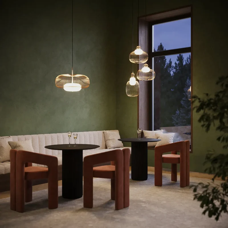 Suspension Luminaire | LEVITATION (Cage)