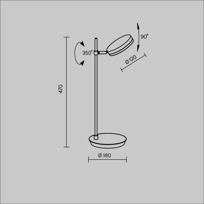 Lampe de Chevet | FAD (Orientable)