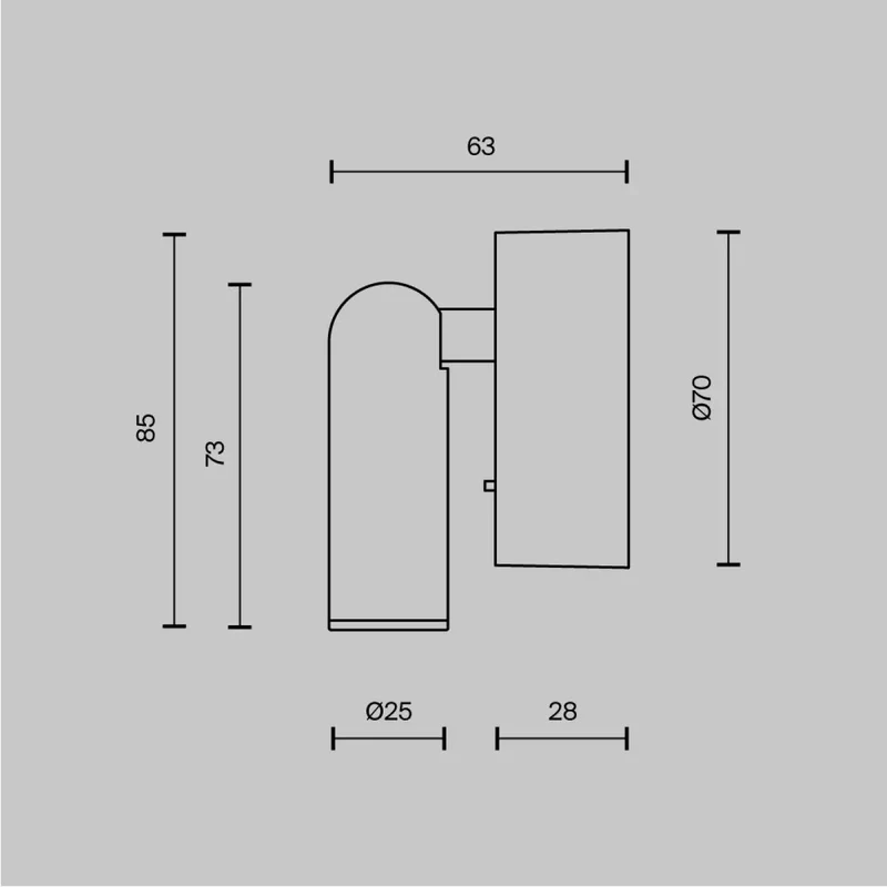 Applique Murale | MIRAX (Liseuse Ronde)