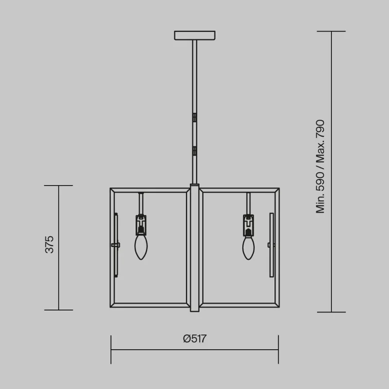 Suspension Luminaire | MARMO (Ramification)