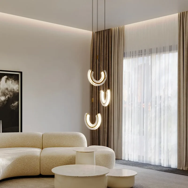 Suspension Luminaire | MAYA (Verre Plié)