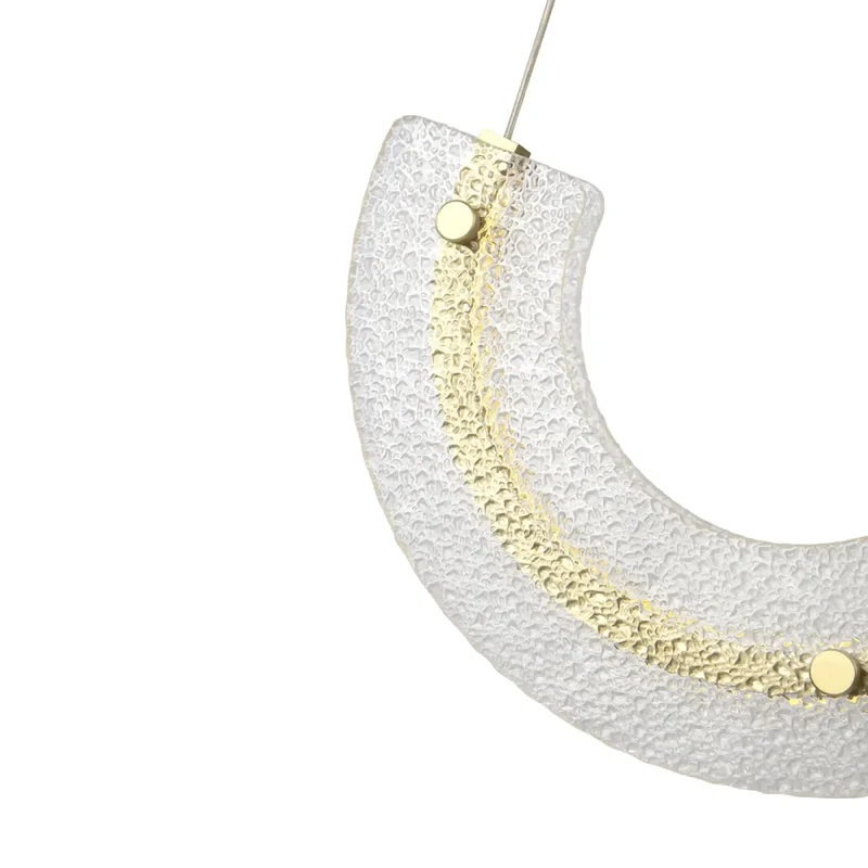 Suspension Luminaire | MAYA (Verre Plié)