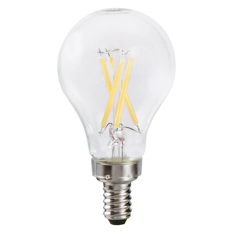 SYLVANIA LED TruWave Ceiling Fixture Light Bulb, 40W, A15, Candelabra Base, Dimmable, Daylight - 2 PK