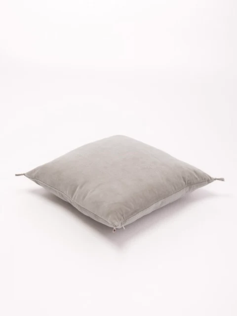 Coussin velours sable