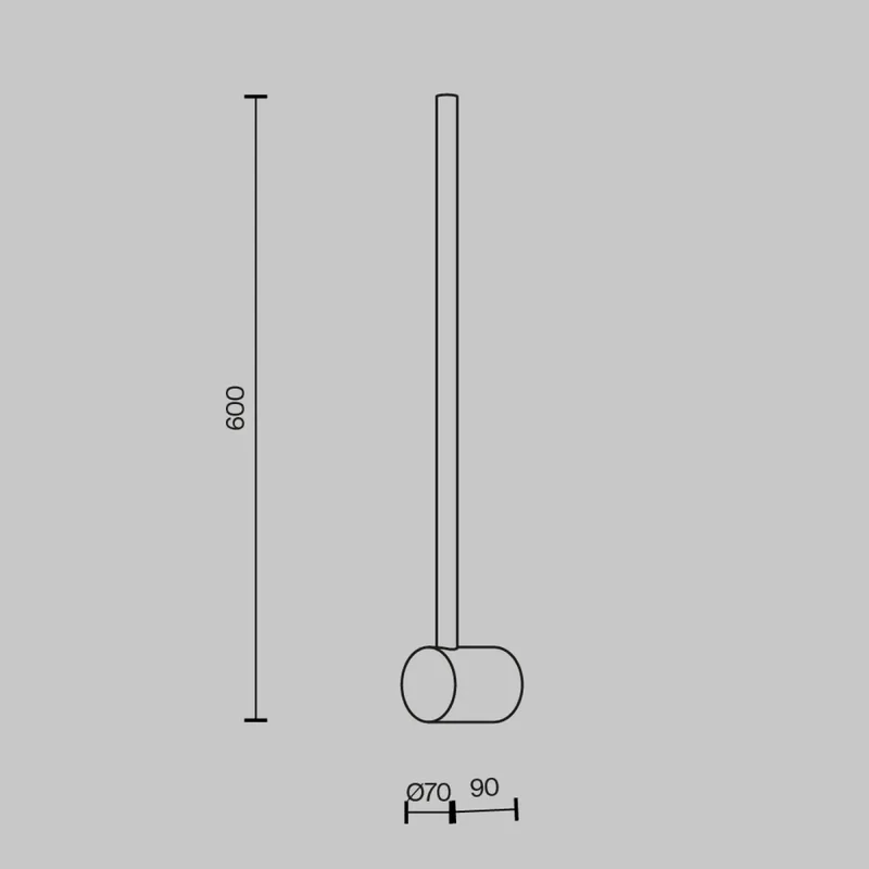 Applique Murale | LIGHT STICK (Bâton Vertical)