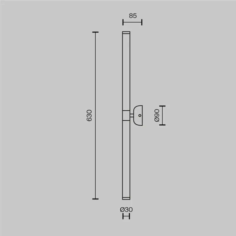 Applique Murale | AXIS (Tubes)