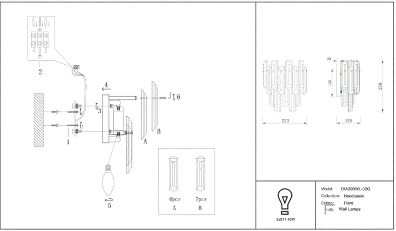 Applique Murale | FLARE (Diffuseurs)